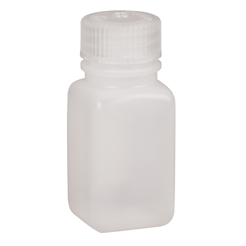 Bouteilles peu encombrantes &agrave; prise facile, Carr&eacute;e, 2 oz, Plastique GTA Hardware Inc