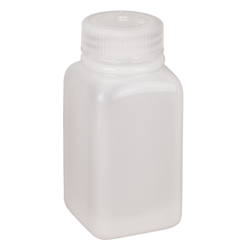 Easy-Grip Space-Saver Bottles, Square, 6 oz., Plastic GTA Hardware Inc