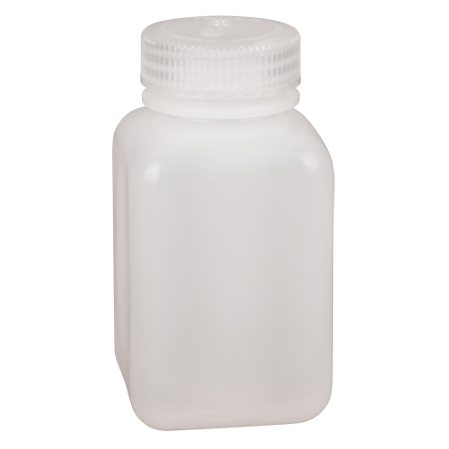 Easy-Grip Space-Saver Bottles, Square, 8 oz., Plastic GTA Hardware Inc