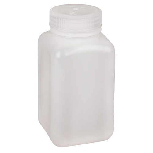 Bouteilles peu encombrantes &agrave; prise facile, Carr&eacute;e, 16 oz, Plastique GTA Hardware Inc