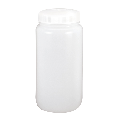 Wide-Mouth Bottles, Round, 1 gal., Plastic GTA Hardware Inc