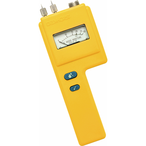 Wood Moisture Meters - Analog Display, 6 - 30% Moisture Range GTA Hardware Inc
