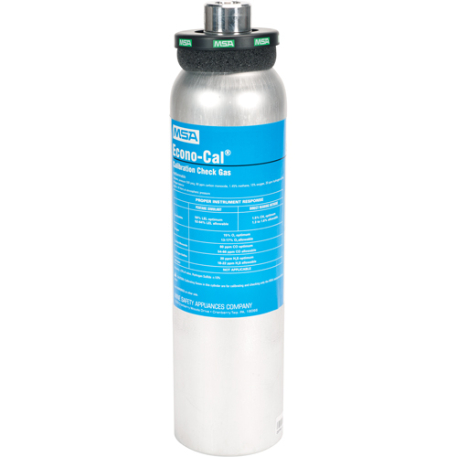 Gaz d'essai d'&eacute;talonnage, 4 M&eacute;lange de gaz, CH4/CO/H2S/O2, 34 litres GTA Hardware Inc