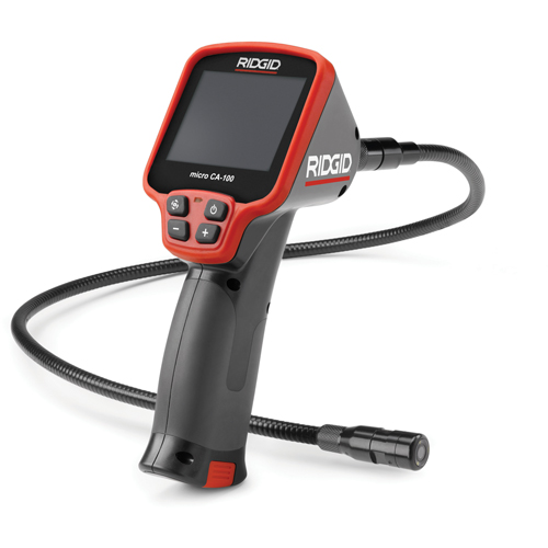 Micro CA-150 Inspection Camera, 3.5" L x 3.5" W Display, 320 x 240 pixels, 17 mm (2/3") Camera Head GTA Hardware Inc