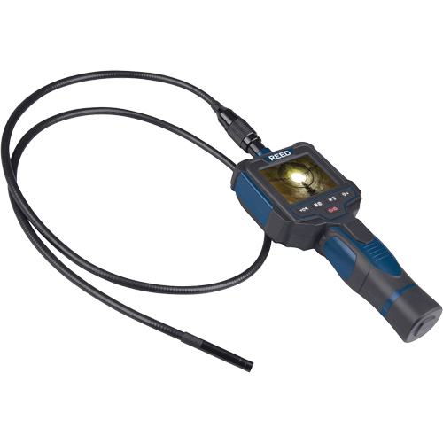 Cam&eacute;ra d'inspection endoscope enregistrable, 2,5" Affichage, 640 x 480 pixels, 8 mm (0,31") T&ecirc;te de cam&eacute;ra GTA Hardware Inc