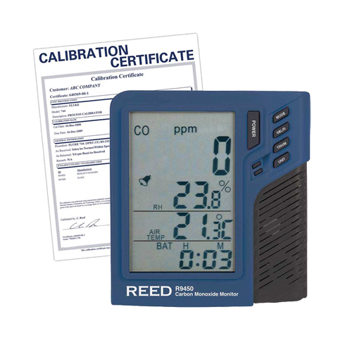 Carbon Monoxide Monitor with Temperature & Humidity with Calibration Certificate GTA Hardware Inc