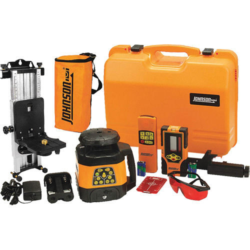 Red Beam Self-Leveling Horizontal & Vertical Rotary Laser, 200' (60 m), 635 Nm GTA Hardware Inc