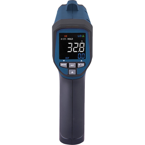 Professional Infrared Thermometer, -26 - 1472° F ( -32 - 800° C ), 30:1, Adjustable Emmissivity GTA Hardware Inc