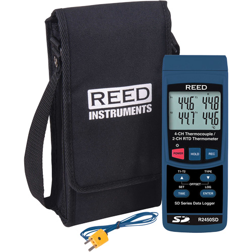 Thermom&egrave;tre thermocouple avec enregistreur de donn&eacute;es GTA Hardware Inc