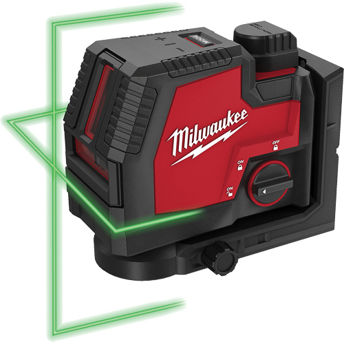 Laser vert &agrave; lignes crois&eacute;es rechargeable par USB Redlithium 21 GTA Hardware Inc