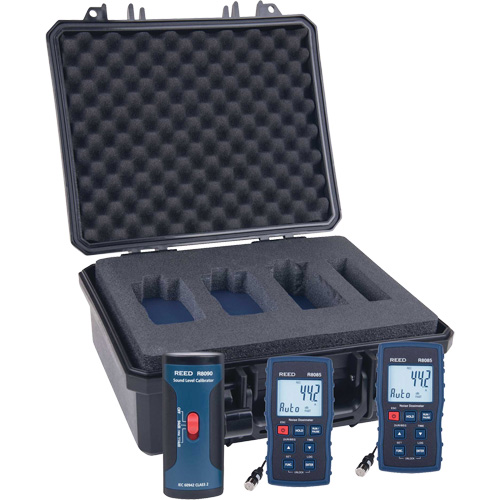 Noise Dosimeter Kit, 35 - 130 dB Measuring Range GTA Hardware Inc