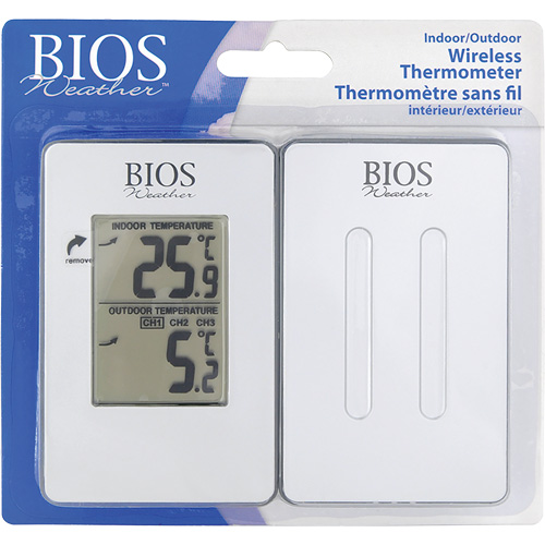 Indoor/Outdoor Wireless Thermometer, Non-Contact, Analogue, 31-158°F (-35-70°C) GTA Hardware Inc