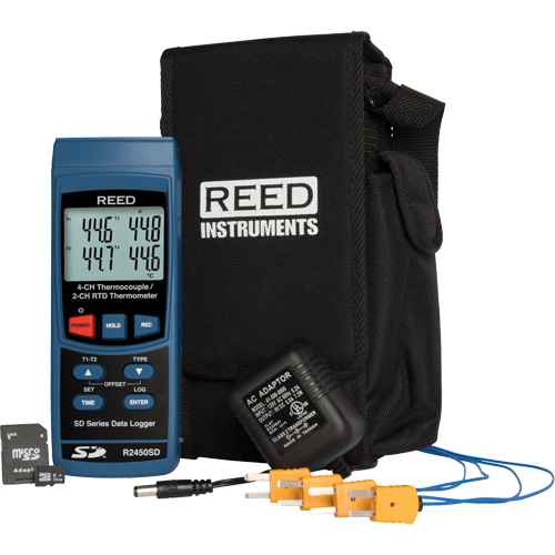 N&eacute;cessaire de thermom&egrave;tre thermocouple &agrave; enregistrement de donn&eacute;es GTA Hardware Inc