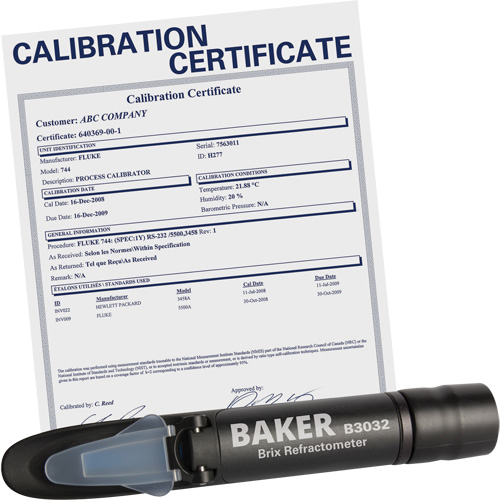 Refractometer with ISO Certificate, Analogue (Sight Glass), Br GTA Hardware Inc
