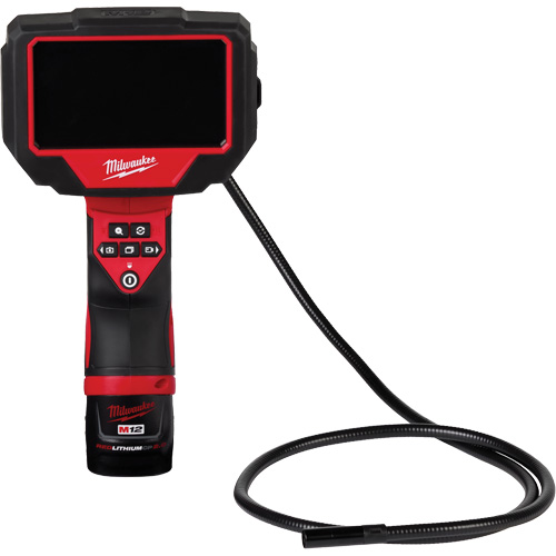 Cam&eacute;ra dinspection 360° M12 M-Spector, 4,3" Affichage, 10 mm (0,39") T&ecirc;te de cam&eacute;ra GTA Hardware Inc