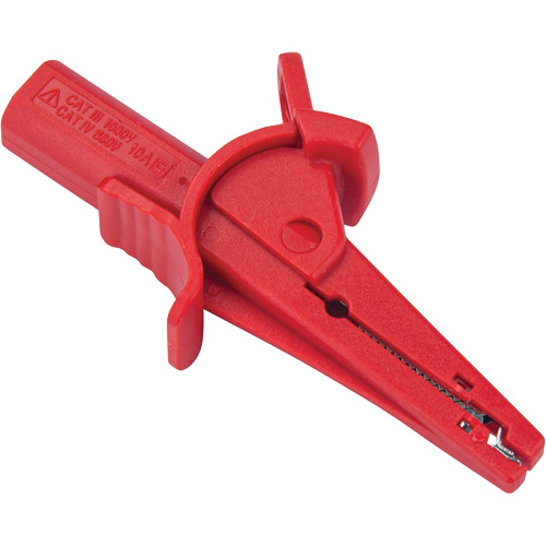 Red Alligator Clip for R5002 High Voltage Insulation Tester GTA Hardware Inc