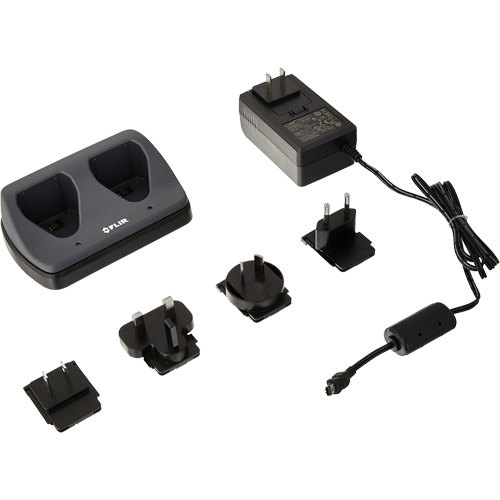 2-Bay Battery Charger for T6xx & T1K Series GTA Hardware Inc