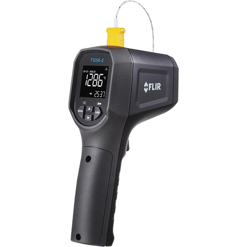 Thermom&egrave;tre &agrave; infrarouge TG56-2 avec thermocouple de type K, -22°- 2372° F ( -30° - 1300° C ), 30:1, &eacute;missivit&eacute; Ajustable GTA Hardware Inc