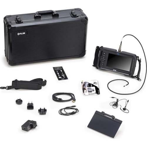 High-Performance Videoscope Kit with Four-Way Articulating Camera Probe GTA Hardware Inc