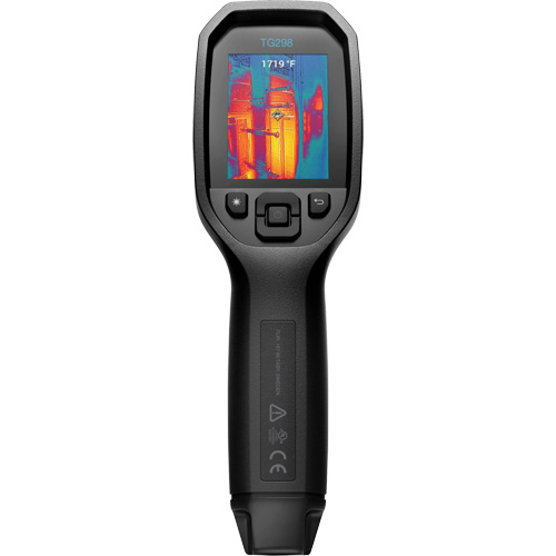 Cam&eacute;ra thermique infrarouge haute temp&eacute;rature 30:1 TG298 &agrave; vis&eacute;e ponctuelle avec laser en pointe, 320 x 240 pixels, -25° - 1080°C (-130° - 1976°F), <70 mK GTA Hardware Inc