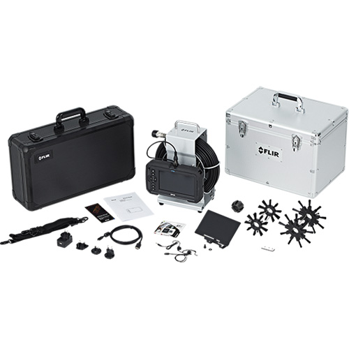 High-Performance Videoscope Kit with Camera Probe & Plumbing Spool GTA Hardware Inc