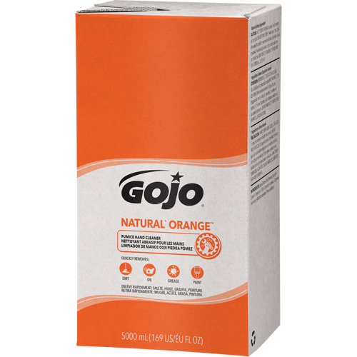 Nettoyant &agrave; mains Pro TDX 5000 Natural Orange, Pierre ponce, 5 L, Recharge, Agrumes/Orange GTA Hardware Inc