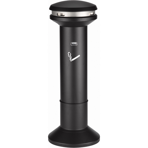 Solutions pour la gestion des m&eacute;gots de cigarettes Infinity, Sur pied, M&eacute;tal, Capacit&eacute; 6,7 gal., Hauteur 39-4/5" GTA Hardware Inc