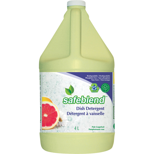 Dish Detergent, Liquid, 4 L, Pink Grapefruit GTA Hardware Inc