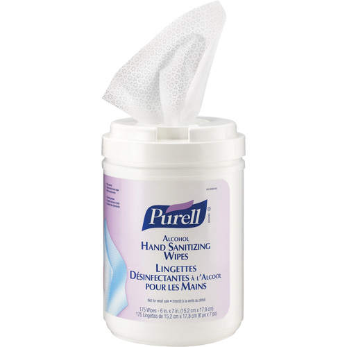 Alcohol Hand Sanitizing Wipes, Canister GTA Hardware Inc