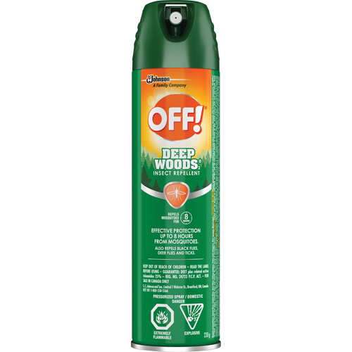 Insectifuge Off! R&eacute;gions sauvages, DEET &agrave; 25 %, A&eacute;rosol, 230 g GTA Hardware Inc