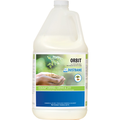 Orbit Floor Finishes, 4 L, Jug GTA Hardware Inc