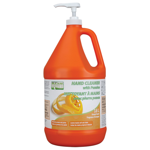 Nettoyant pour les mains &agrave; l'orange, Pierre ponce, 3,6 L, Cruche, Orange GTA Hardware Inc