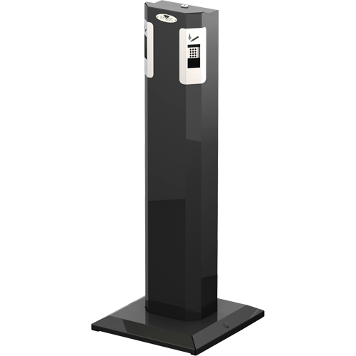 Pedestal Ashtray, Free-Standing, Metal, 1.6 US gal. Capacity, 41-1/2" Height GTA Hardware Inc