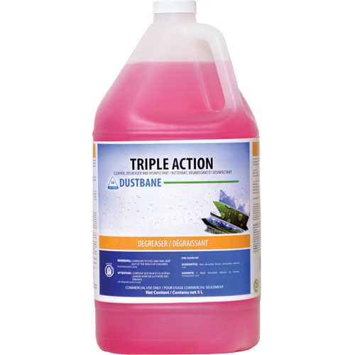 Action triple - nettoyant, d&eacute;graissant et d&eacute;sinfectant, 5 L, Cruche GTA Hardware Inc