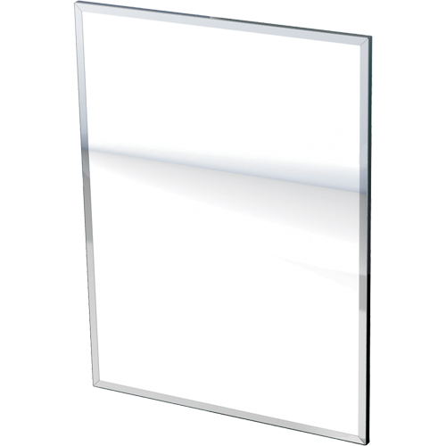 Stock Series Mirror, Flat Frame, 18" L x 36" W GTA Hardware Inc
