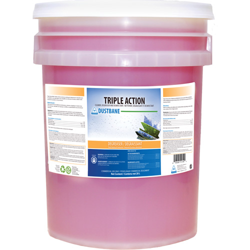 Nettoyant et d&eacute;graissant d&eacute;sinfectant Triple Action, 20 L, Seau GTA Hardware Inc