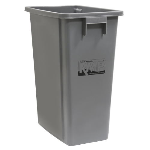 Bac &agrave; d&eacute;chets et de recyclage, Plastique, 16 gal. US GTA Hardware Inc