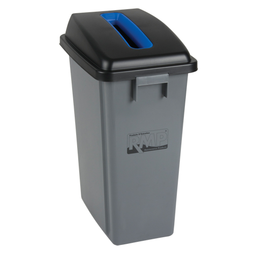 Bac &agrave; d&eacute;chets et de recyclage, Plastique, 16 gal. US GTA Hardware Inc