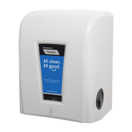 Pro Tandem Hand Towel Hybrid Dispenser, Electronic, 12.3" W x 9.3" D x 16.4" H GTA Hardware Inc