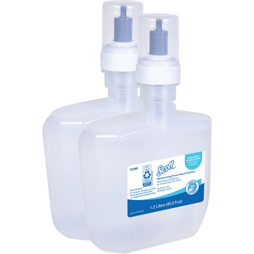 Scott&reg; Pro Moisturizing Foam Hand Sanitizer, 1200 ml, Cartridge Refill, 62% Alcohol GTA Hardware Inc
