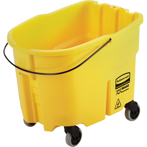 Seau pour vadrouille Wavebrake, Capacit&eacute; de 8.75 gal. US (35 pintes), Jaune GTA Hardware Inc