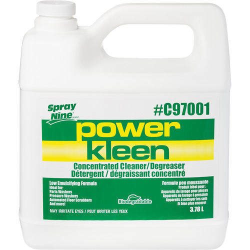 Produit nettoyant pour nettoyeur de pi&egrave;ces Power Kleen, 4 L, Cruche GTA Hardware Inc