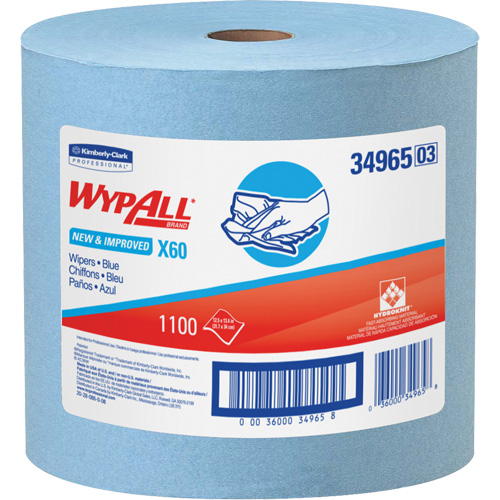 X60 Wipers, All-Purpose, 13-1/2" L x 12-1/2" W GTA Hardware Inc