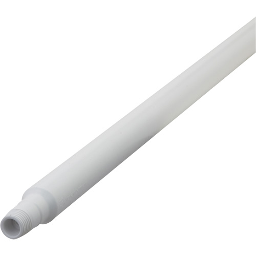 Ultra Hygiene Handle, Broom/Scraper/Squeegee, White, Ergonomic, 59" L GTA Hardware Inc