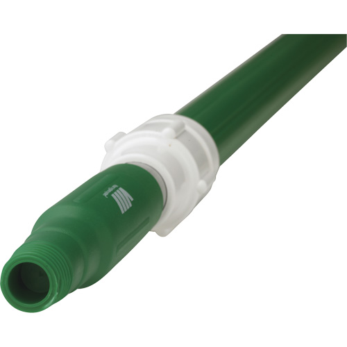 Deck Scrub Handle, Brush/Pad Holder, Green, Telescopic, 62"-113" L GTA Hardware Inc