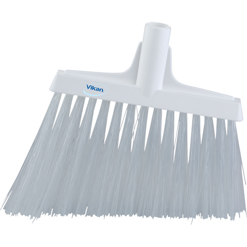 T&ecirc;te de balai oblique, Crins Extra-ferme, 12", Polyester, Blanc GTA Hardware Inc
