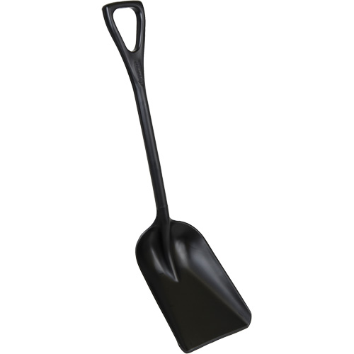 Pelle hygi&eacute;nique monopi&egrave;ce, Lame 10" x 6", Longueur de 37-1/2", Plastique, Noir GTA Hardware Inc