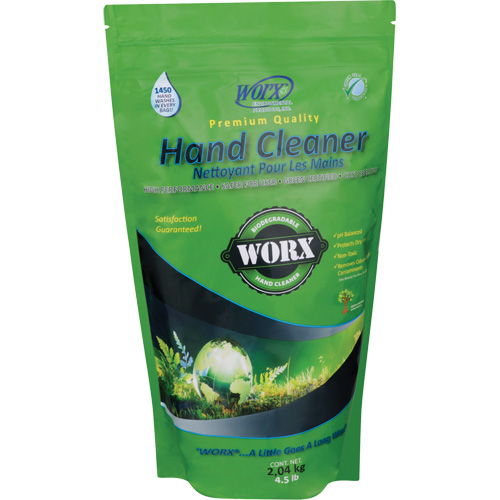 Nettoyant pour les mains biod&eacute;gradable, Poudre, 4,5 lb, Pochette, Sans parfum GTA Hardware Inc