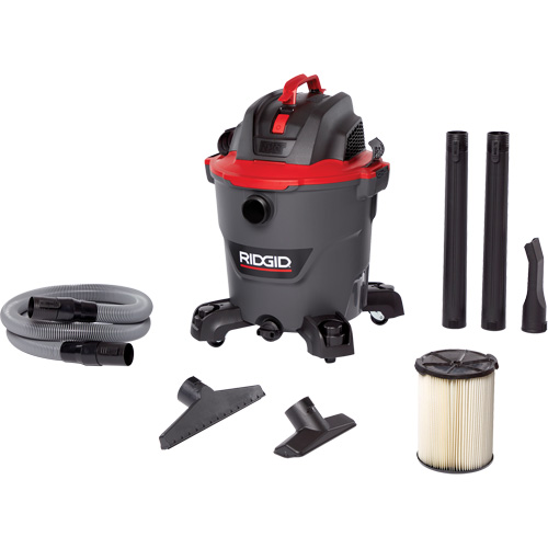 Aspirateur industriel NXT, Secs-humides, 5 CV, 12 gal. US (45,4 litres) GTA Hardware Inc