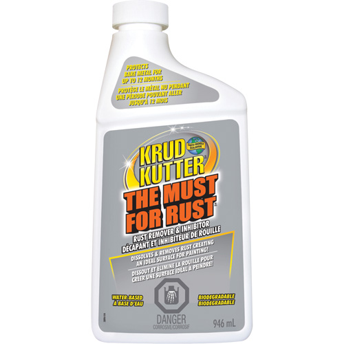 The Must for Rust Rust Remover & Inhibitor, Bottle GTA Hardware Inc